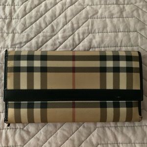 Authentic Burberry wallet
